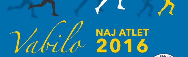 Vabilo na podelitev priznanj “Naj atlet 2016”