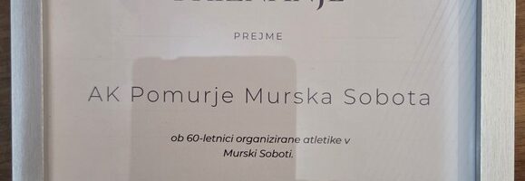 AK Pomurje praznuje 60 let